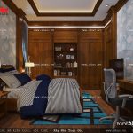 Thiết kế nội thất phòng ngủ con trai 2013 năng động sh nop 0111