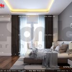 Thiết kế nội thất phòng ngủ 3 hiện đại đẳng cấp sh nod 0157