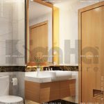 Thiết kế phòng tắm wc phòng ngủ 1 view3 khách sạn mini cổ điển đẹp sh ks 0027
