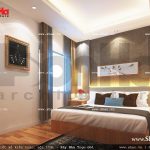 Thiết kế nội thất phòng ngủ 2 view2 khách sạn mini cổ điển đẹp sh ks 0027