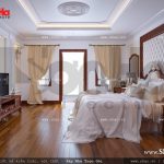 Thiết kế nội thất phòng ngủ bố mẹ cổ điển sh nop 0112