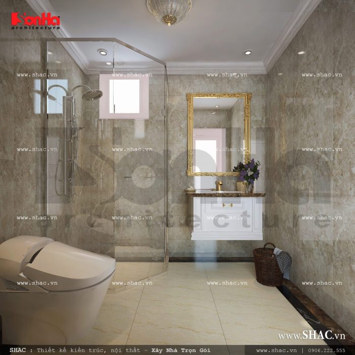 Mẫu thiết kế phòng vệ sinh 2 sh btp 0092