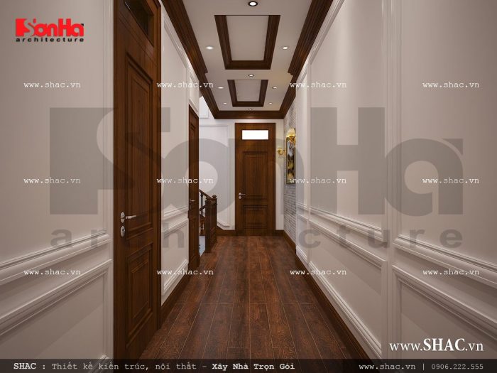 Thiết kế nội thất sảnh thang sh nop 0111