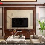 Thiết kế nội thất phòng sinh hoạt cổ điển Pháp sh nop 0110