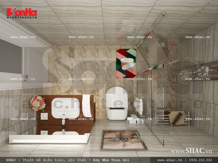 Thiết kế phòng tắm hiện đại đẳng cấp sh nod 0157