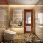 Mẫu thiết kế nội thất phòng wc tầng 1 sh nop 0113