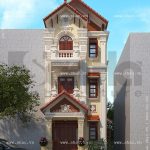 Kiến trúc nhà phố cổ điển phong cách Pháp đẳng cấp sh nop 0111