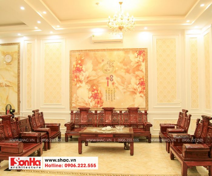 3 Ảnh thực tế nội thất sảnh chờ khách sạn 2 sao đẹp tại quảng ninh sh ks 0026