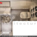 Mẫu nội thất vệ sinh tầng trệt sh nop 0110