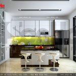 Thiết kế nội thất phòng bếp hiện đại sh nod 0157