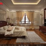 Thiết kế nội thất phòng ngủ 1 cổ điển sh nop 0112