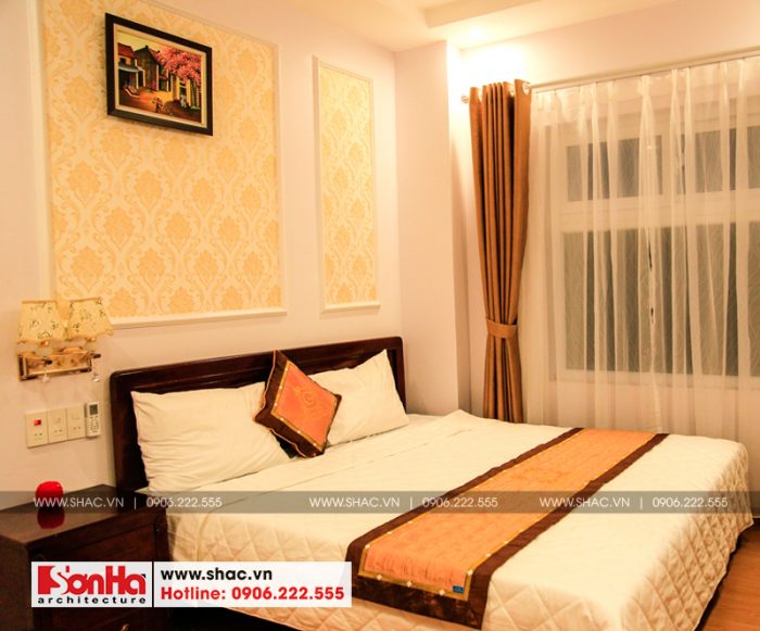 7 Ảnh thực tế nội thất phòng ngủ đơn khách sạn 2 sao tại quảng ninh sh ks 0026