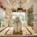 Mẫu thiết kế showroom đèn trang trí đẹp sh btp 0092