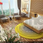 Thiết kế phòng ngủ 1 view1 khách sạn mini cổ điển đẹp sh ks 0027