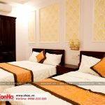 9 Ảnh thực tế nội thất phòng ngủ đôi khách sạn 2 sao tại quảng ninh sh ks 0026