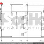 Mặt cắt A 1 nhà ống kiến trúc cổ điển Pháp sh nop 0115