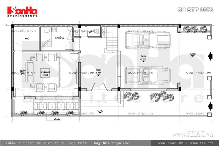 biệt thự 4 tầng Pháp biệt thự 4 tầng Pháp