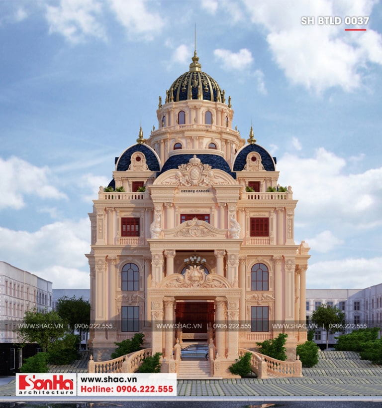 biệt thự 4 tầng Pháp biệt thự 4 tầng Pháp