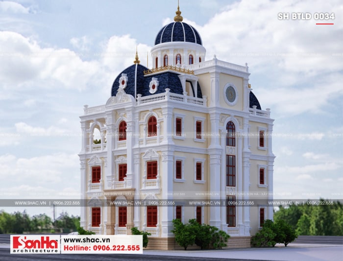 biệt thự 4 tầng Pháp biệt thự 4 tầng Pháp