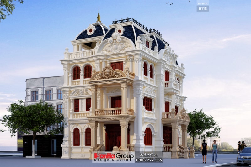biệt thự 4 tầng Pháp biệt thự 4 tầng Pháp