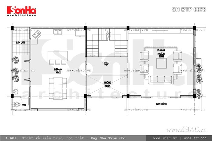 biệt thự 4 tầng Pháp biệt thự 4 tầng Pháp