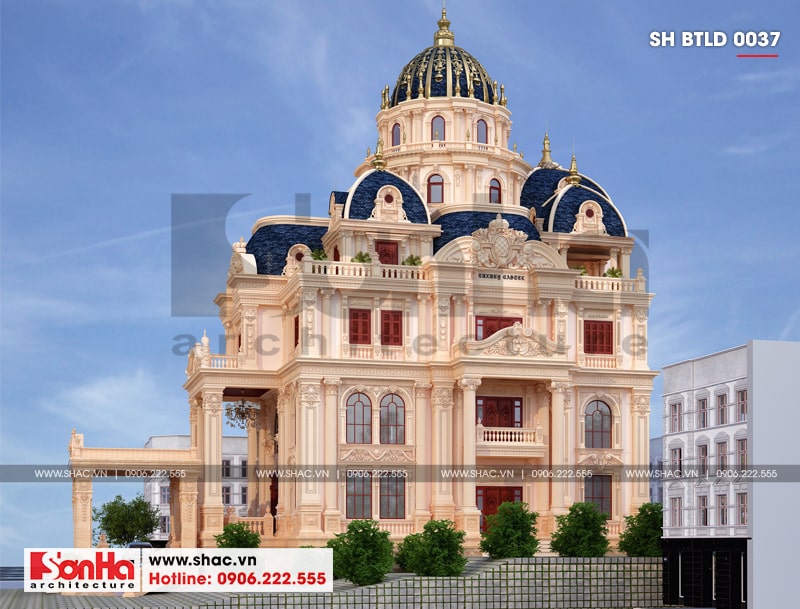 biệt thự 4 tầng Pháp biệt thự 4 tầng Pháp