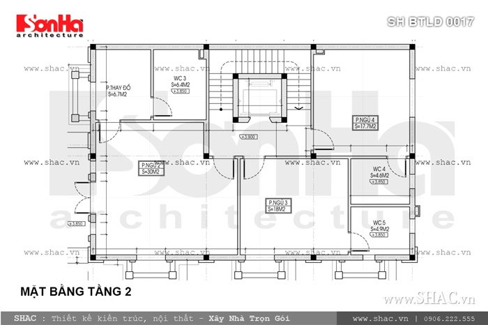 biệt thự 4 tầng Pháp biệt thự 4 tầng Pháp