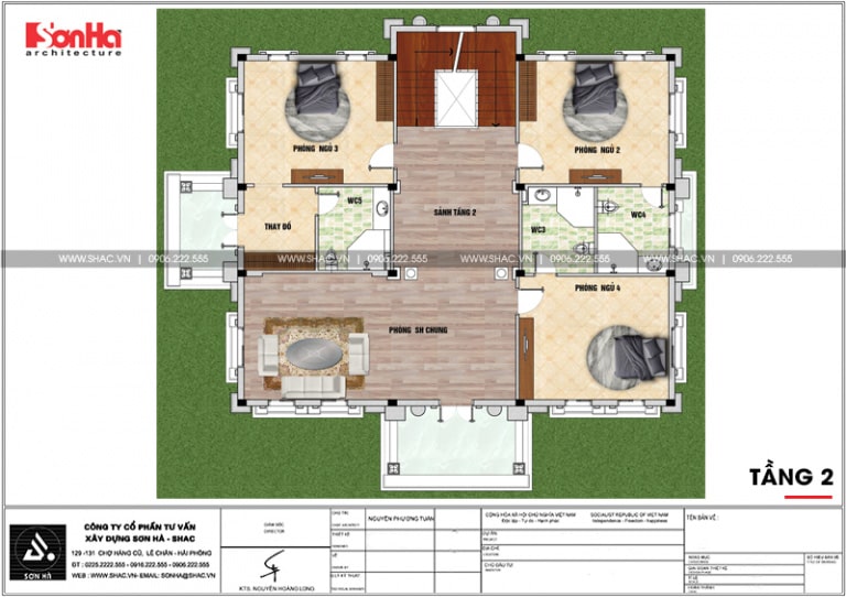 biệt thự 4 tầng Pháp biệt thự 4 tầng Pháp