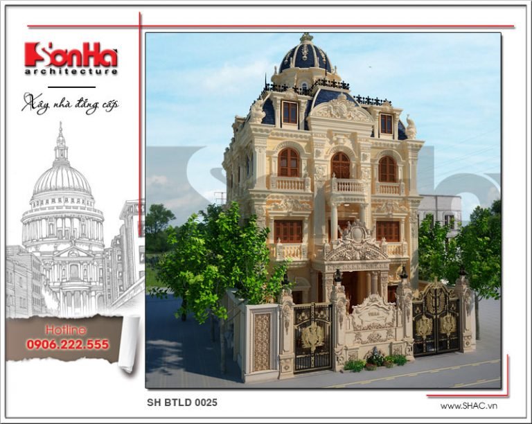 biệt thự 4 tầng Pháp biệt thự 4 tầng Pháp