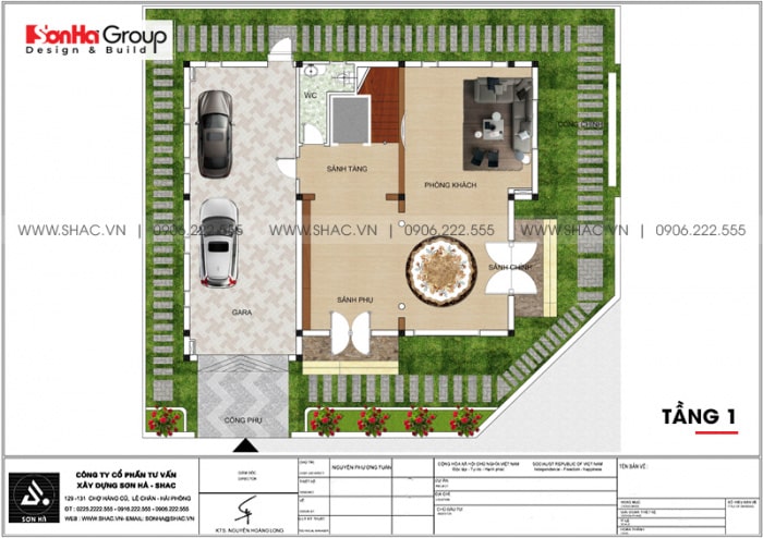 biệt thự 4 tầng Pháp biệt thự 4 tầng Pháp