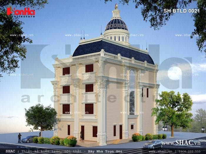 biệt thự 4 tầng Pháp biệt thự 4 tầng Pháp