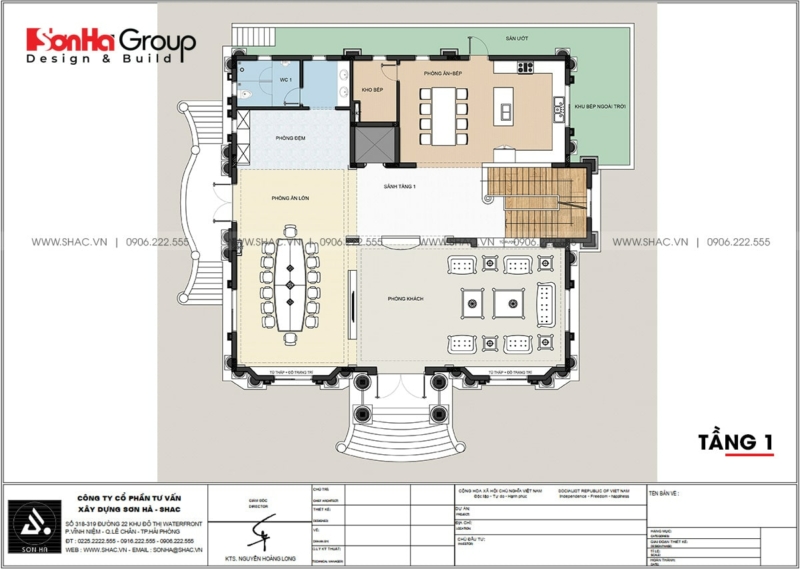 biệt thự 4 tầng Pháp biệt thự 4 tầng Pháp