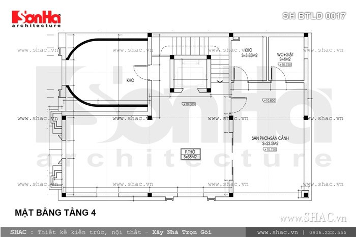 biệt thự 4 tầng Pháp biệt thự 4 tầng Pháp