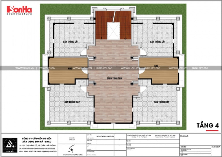 biệt thự 4 tầng Pháp biệt thự 4 tầng Pháp