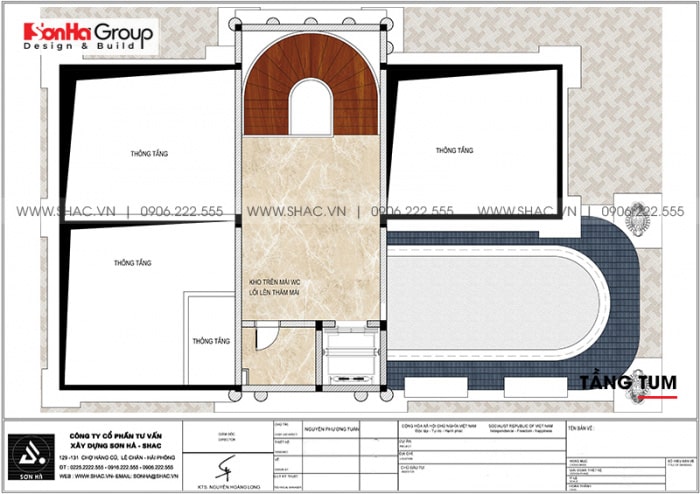 biệt thự 4 tầng Pháp biệt thự 4 tầng Pháp