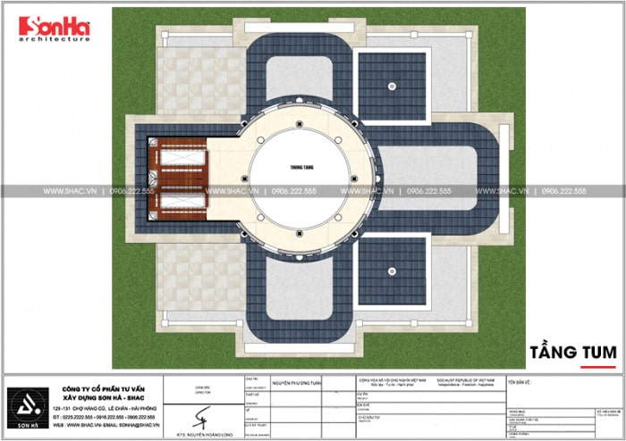 biệt thự 4 tầng Pháp biệt thự 4 tầng Pháp