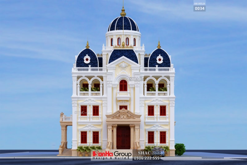 biệt thự 4 tầng Pháp biệt thự 4 tầng Pháp