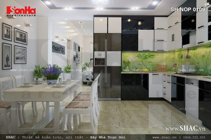 không gian phòng bếp hiện đại sh nop 0109