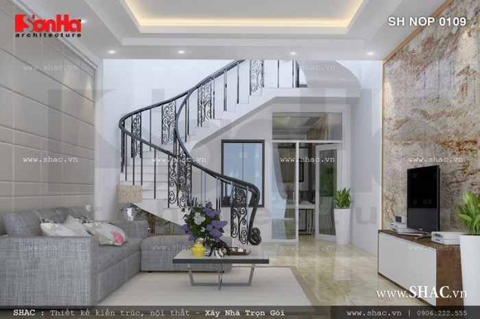 không gian phòng khách đẹp sh nop 0109
