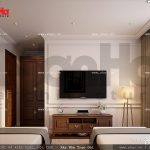 Mẫu nội thất phòng ngủ VIP 5 khách sạn Pháp cổ điển sh ks 0026