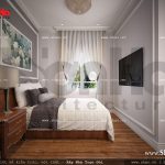 Mẫu nội thất phòng ngủ VIP 6 khách sạn Pháp đẳng cấp sh ks 0026