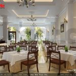 Mẫu quầy lễ tân khách sạn cổ điển sang trọng sh ks 0026