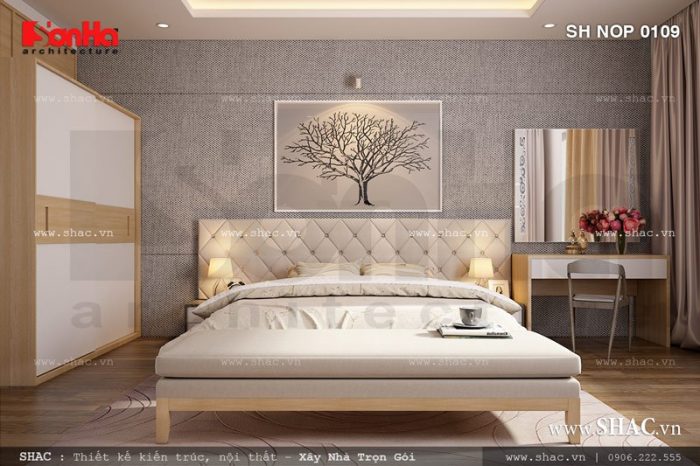Mẫu thiết kế phòng ngủ đẹp sh nop 0109