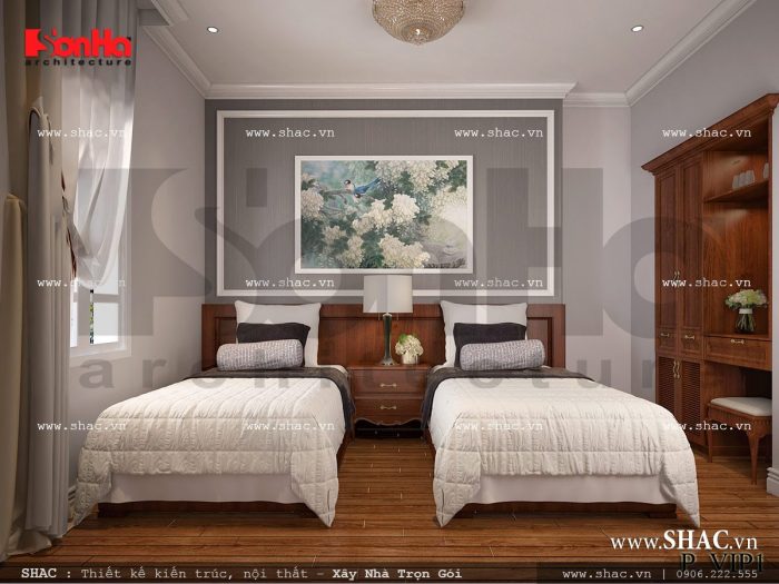 Nội thất phòng ngủ đẹp VIP 1 - 7 khách sạn cổ điển sh ks 0026