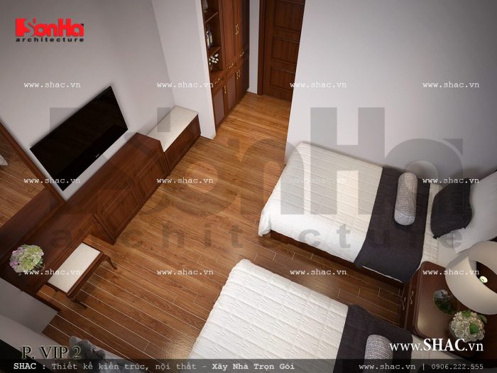 Nội thất phòng ngủ VIP 2 khách sạn cổ điển sh ks 0026