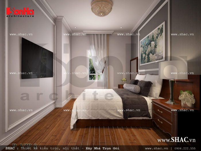 Nội thất phòng ngủ VIP 8 cổ điển sang trọng sh ks 0026