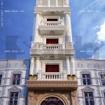 Thiết kế kiến trúc đẹp của nhà ống Pháp tại Hải Phòng sh nop 0114