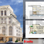 Thiết kế tổ hợp khách sạn nhà hàng trung tâm tổ chức sự kiện đẳng cấp tại Quảng Ninh sh ks 0029