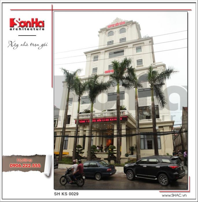 1 Ảnh thực tế kiến trúc khách sạn đẹp tại quảng ninh sh ks 0029