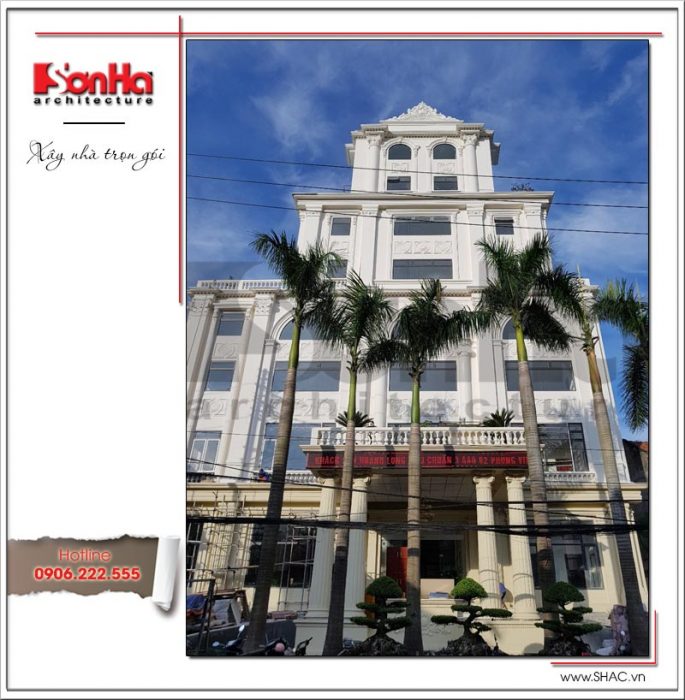 1 Ảnh thực tế kiến trúc khách sạn tại quảng ninh sh ks 0029